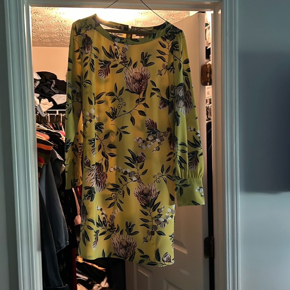 Pretty Yellow Loft Dress